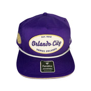 Fanatics Orlando City SC Adjustable Snapback Hat Purple One Size NWT MLS Cap