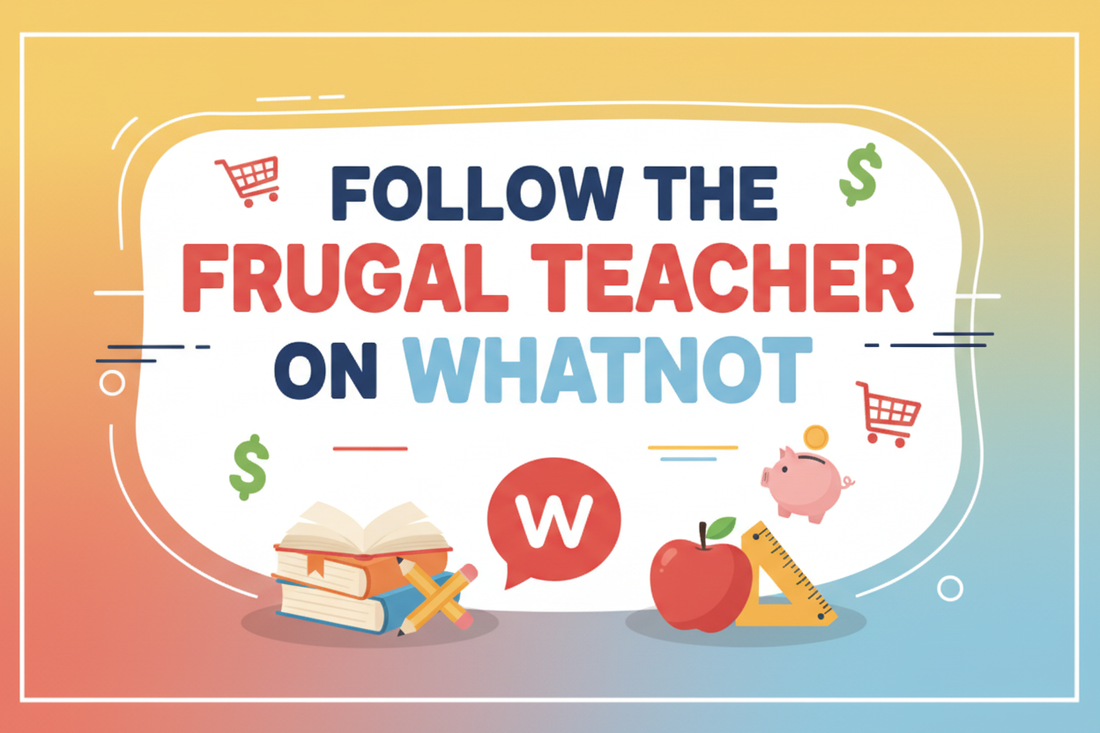 Follow the frugal teacher on whatnot