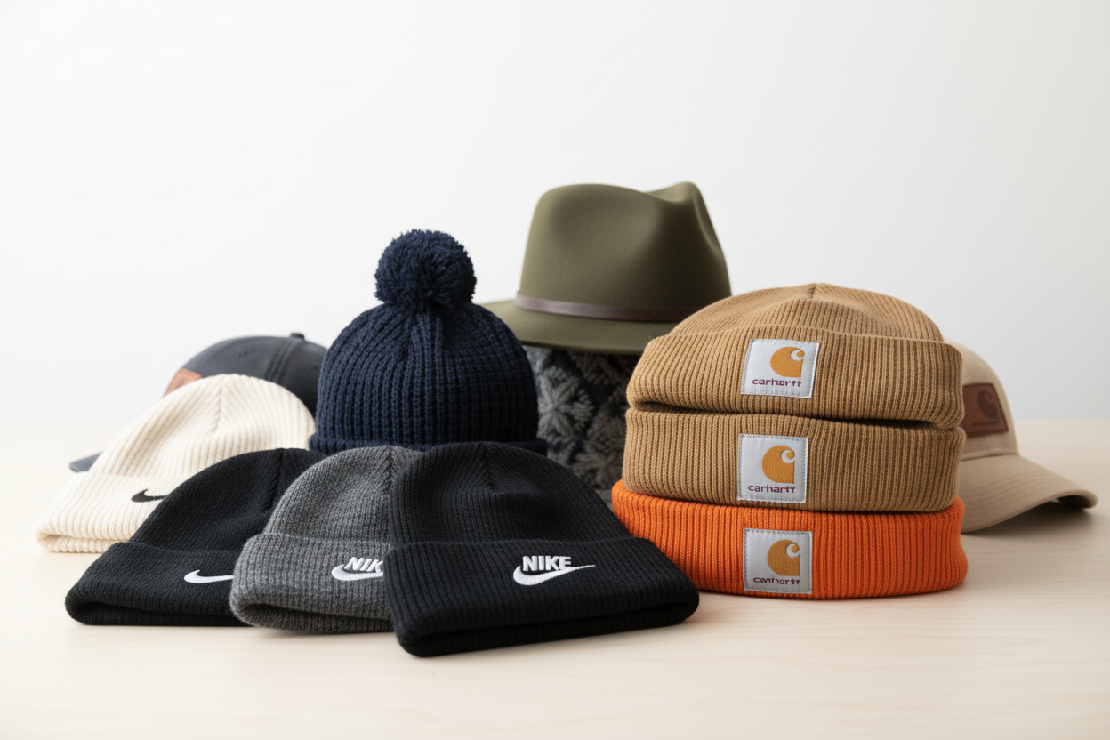 hats and beanies carhart nike top brands
